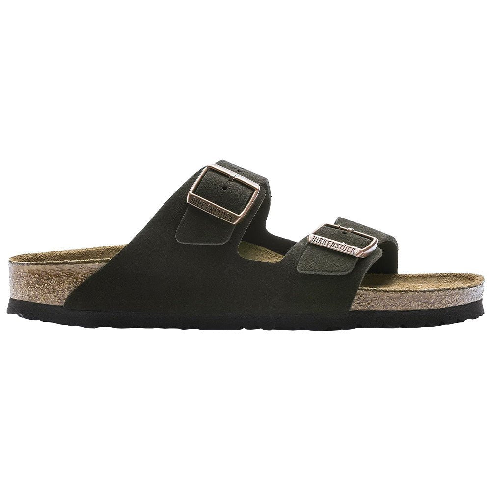 Arizona Soft Footbed Suede Leather Shoes - Fairway Styles