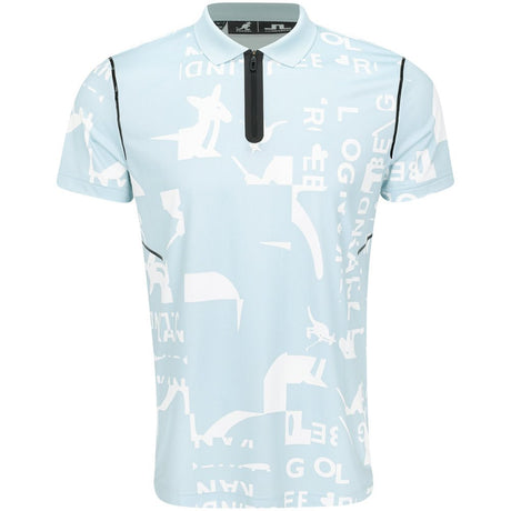 Miro Print 1/4 Zip Polo - Fairway Styles