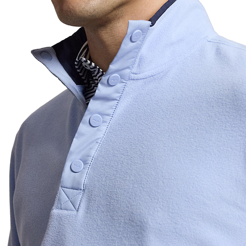 Fleece Mock Neck Pullover