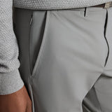 Stretch Knit Woven Pants