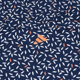 Women's Ultimate365 Printed Long Sleeve 1/4 Zip Mock Neck Polo