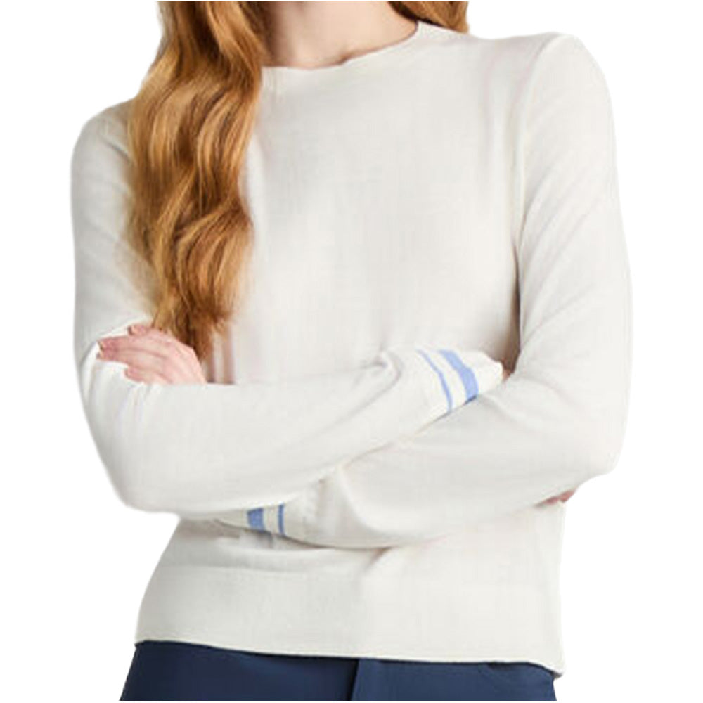 Women's Cooling Cotton Crewneck Sweater