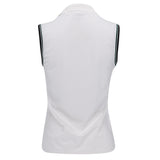 Women's Slim Fit Sleeveless Polo