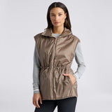 Women's Reversible Fleece & Nylon Hybrid Jacket