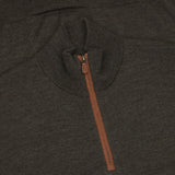Wool 1/4 Zip Sweater