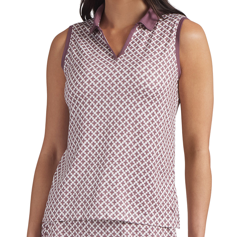 Women's Club Sleeveless Polo