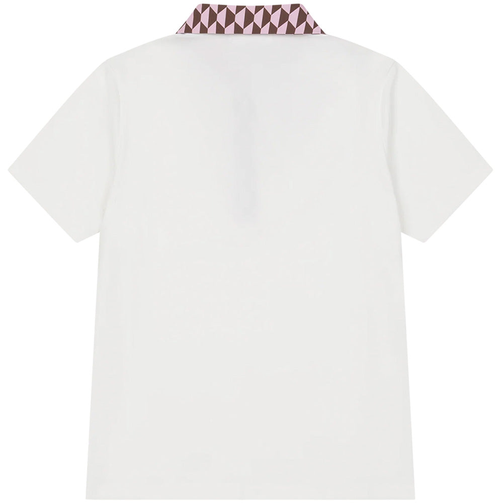 Women's Optic Block Collar Polo