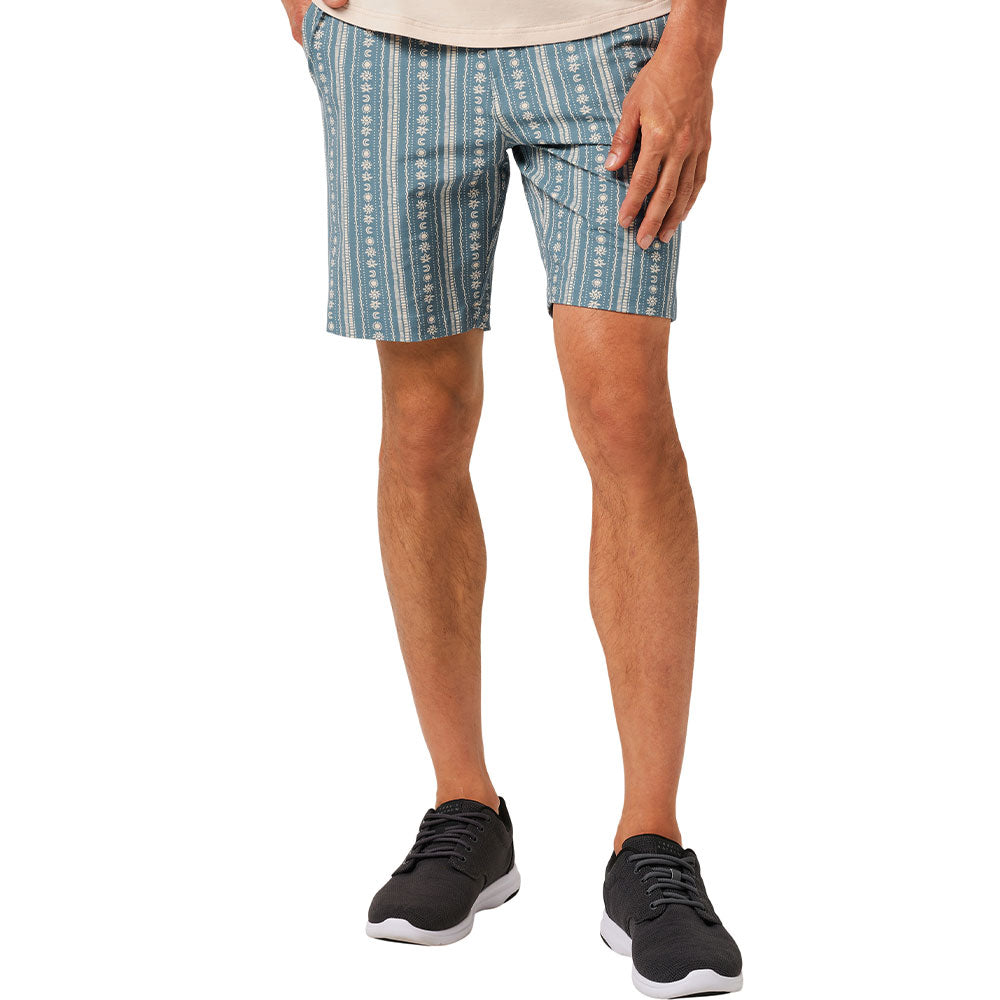 TravisMathew Tech Chino Print 8 Inch Shorts