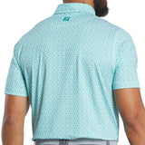 Allover Floral Lisle Polo