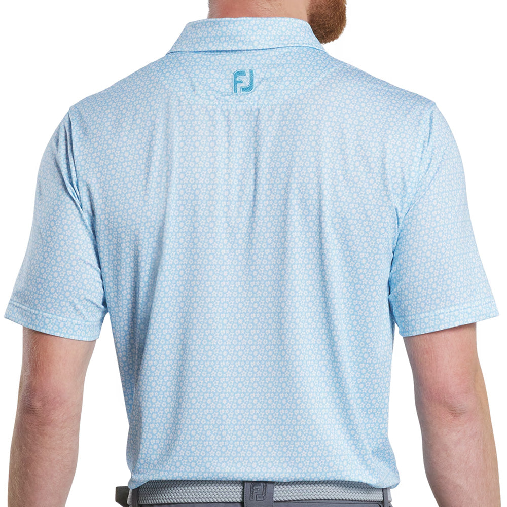 Floral Lisle Polo
