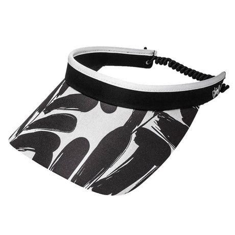 Women's Print Visor With Adjustable Coil - Fairway Styles