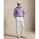 Quilted Double Knit 1/2 Zip Pullover