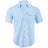 Corduroy Pearl Snap Shirt - Gingham Print/Sky