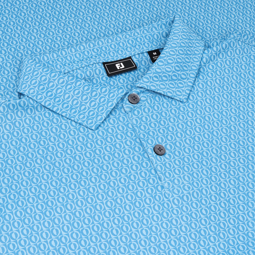 Modernist Geo Pique Polo