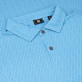 Modernist Geo Pique Polo