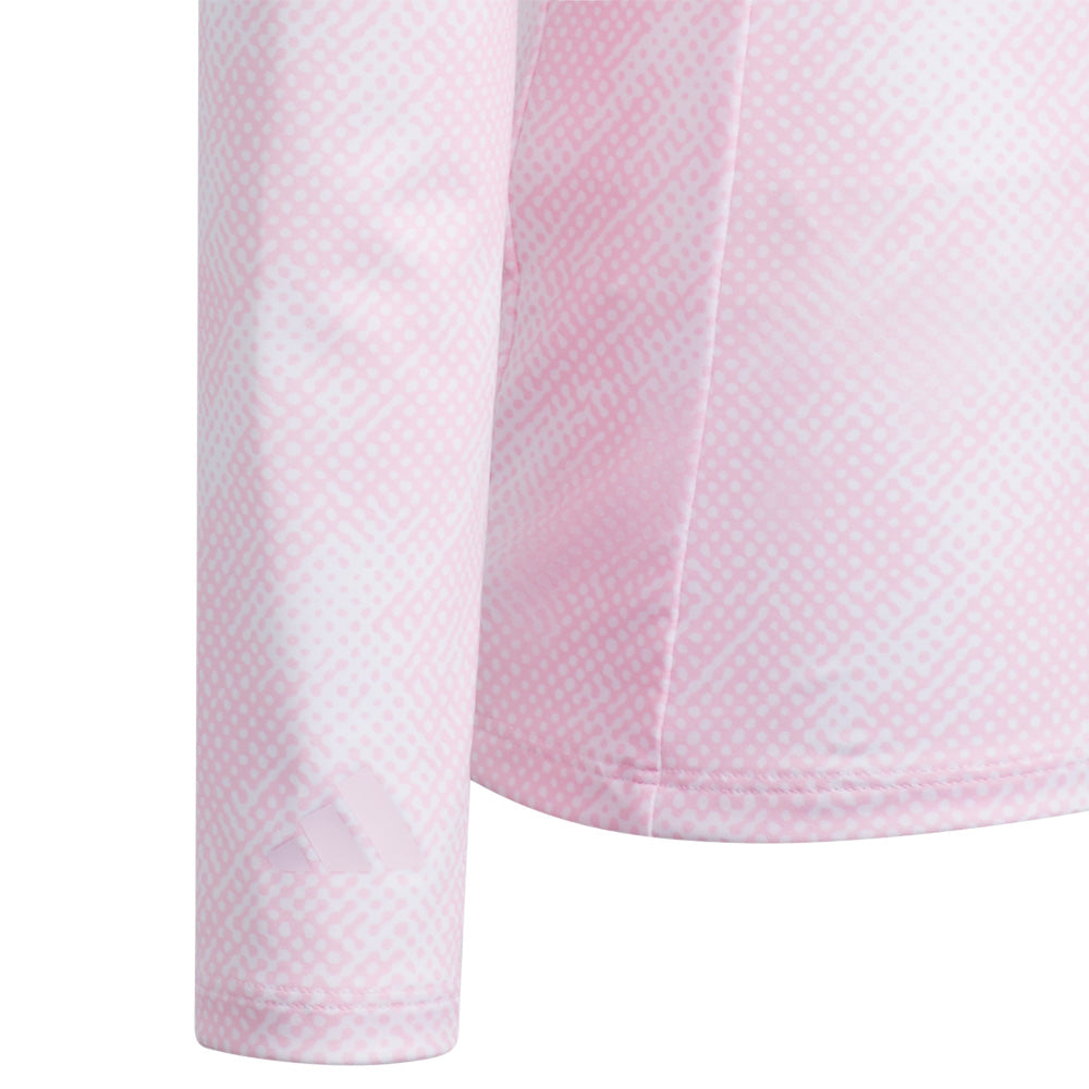 Girls' Printed 1/4 Zip Pullover