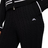 Women's Kiana Cable Knit Wool Pants