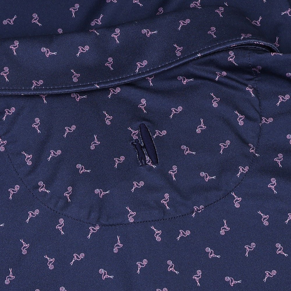 Performance Featherweight Polo - Neon 'Mingo Print