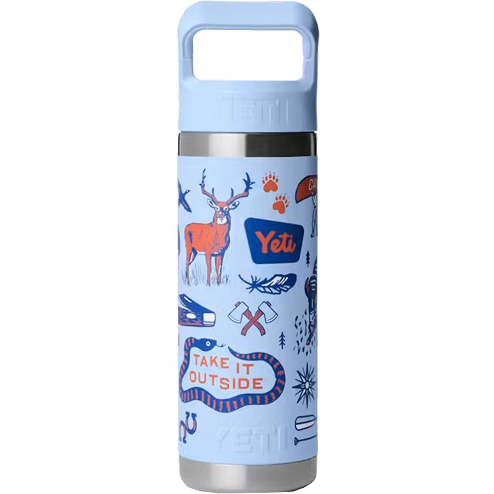 Rambler 18oz Bottle w/ Straw Lid