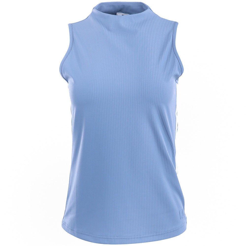 Women's Sleeveless Funnel Neck Shirt - Fairway Styles