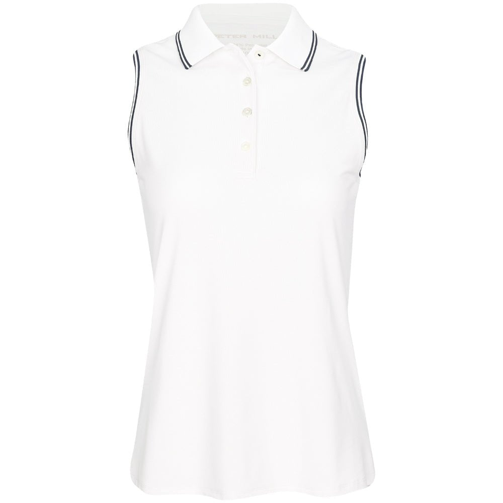 Women's Canterbury Tipped Sport Mesh Sleeveless Polo - Fairway Styles