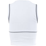 Women's MoveKnit Sunfire Cropped Full Zip Tank Top - Fairway Styles