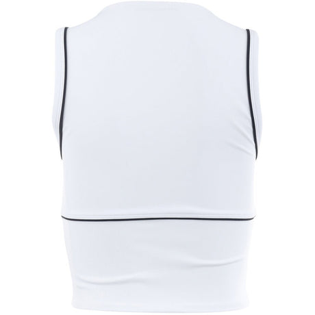 Women's MoveKnit Sunfire Cropped Full Zip Tank Top - Fairway Styles