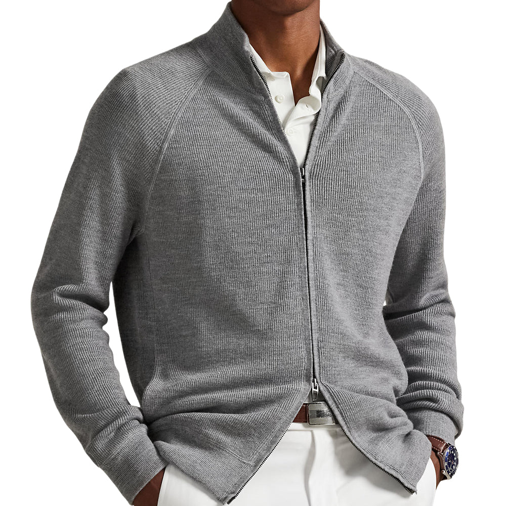 Performance Hybrid Full-Zip Sweater