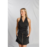 Women's Gia Full Zipper Skirt - Fairway Styles