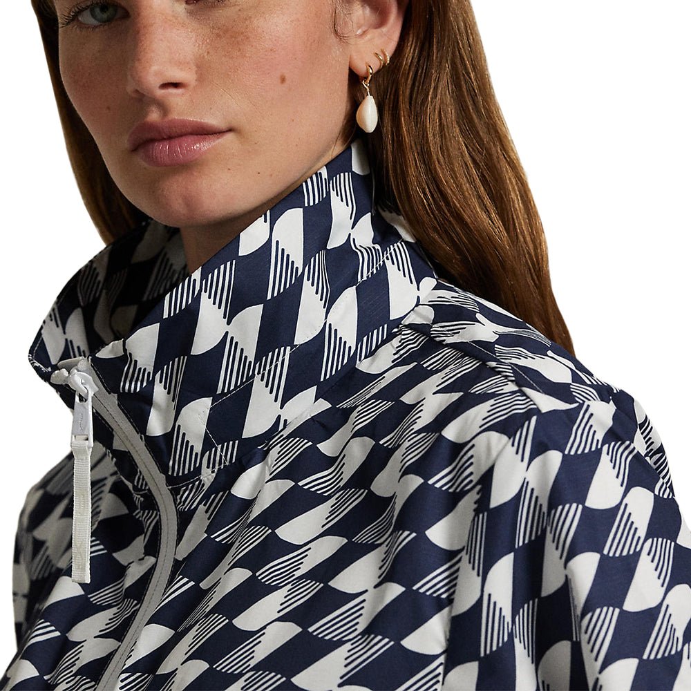 Women's Graphic Hooded Rain Jacket - Fairway Styles