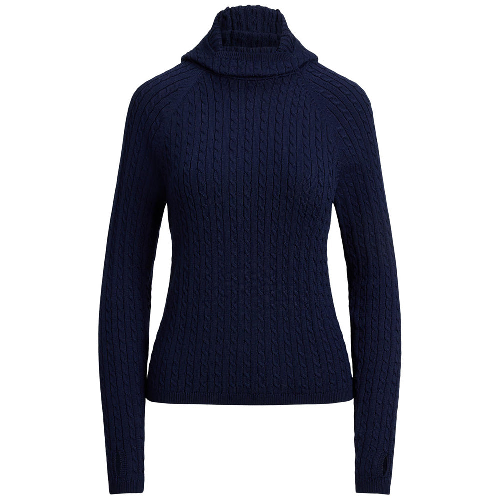Women's Cable-Knit Snood Pullover