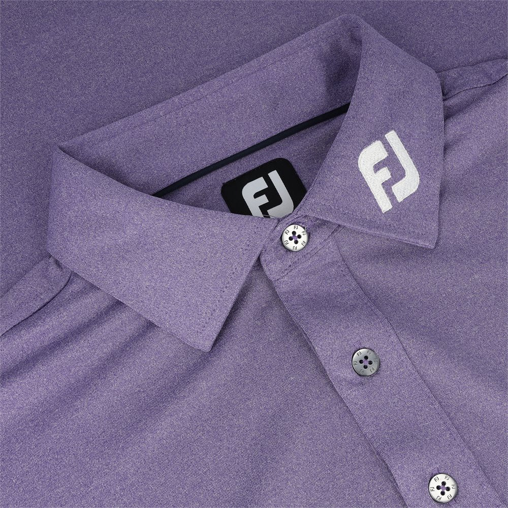 ProDry Performance Solid Lisle Set on Placket Polo