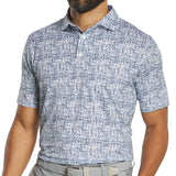 Tweed Print Polo - Fairway Styles