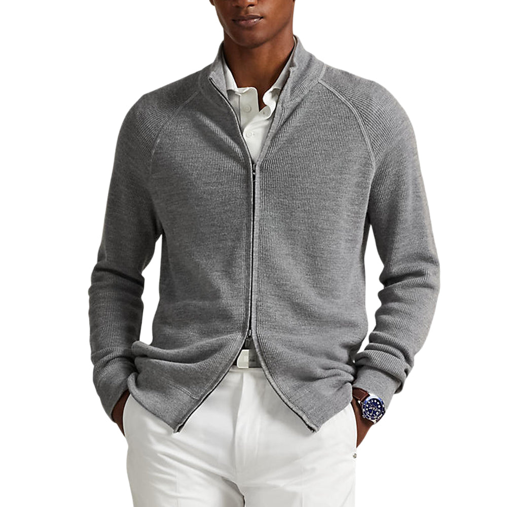Performance Hybrid Full-Zip Sweater