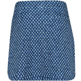 Women's Crown Sport Ocean Ikat Alice Petal Hem Skort - Fairway Styles