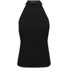 Women's Athena Sleeveless Mock Neck Polo