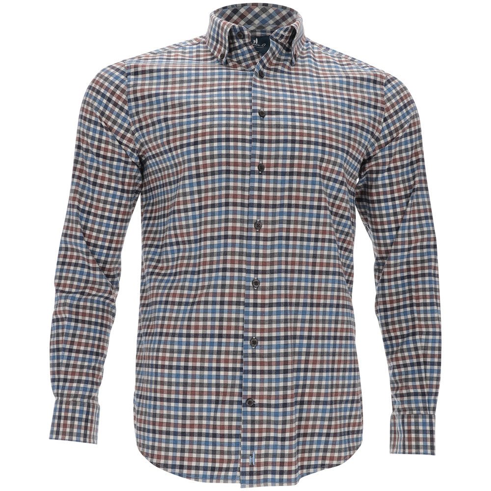 Krause Long Sleeve Flannel Shirt - Fairway Styles