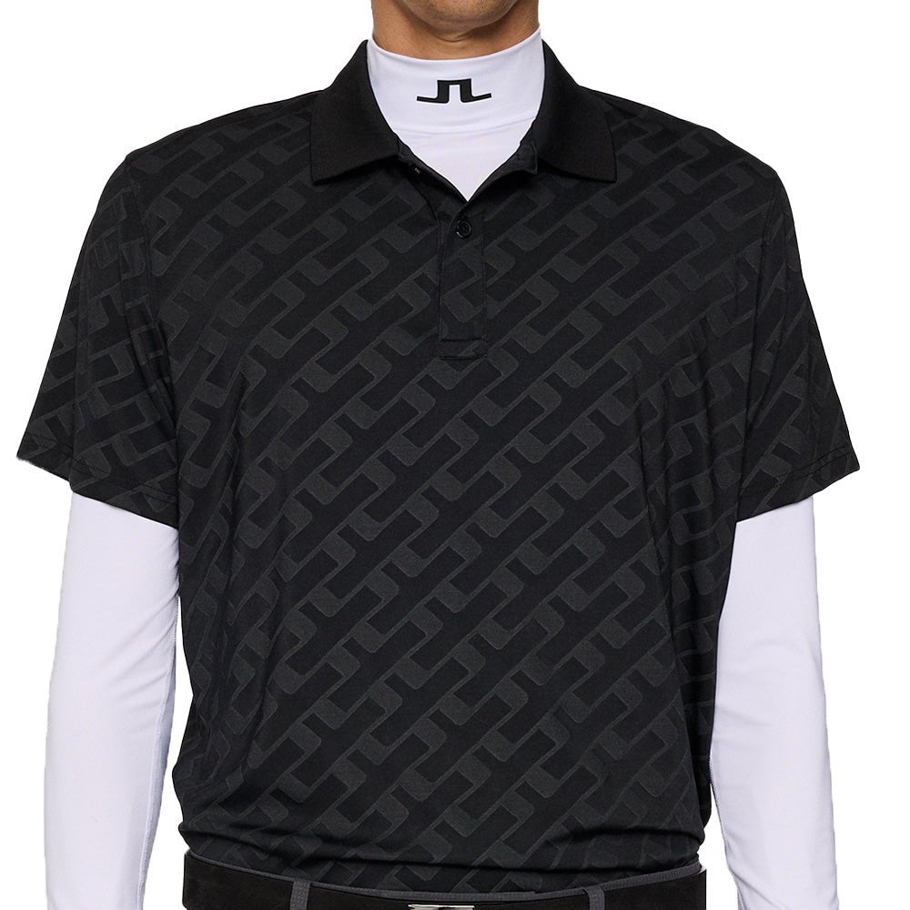 Bison Jacquard Polo - Fairway Styles