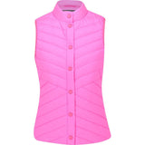 Women's Down Quilted Taffeta Tech Vest - Fairway Styles