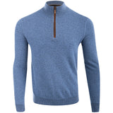 Washable Cashmere 1/4 Zip Pullover