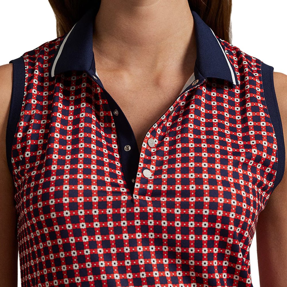 Women's Tailored Fit Sleeveless Polo - Fairway Styles
