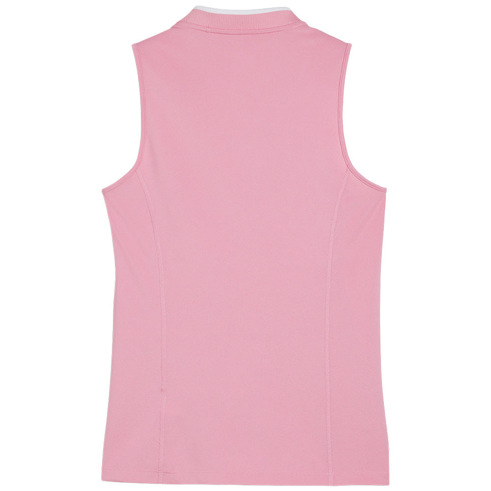 Women's Range Pique Sleeveless Blade Collar Polo