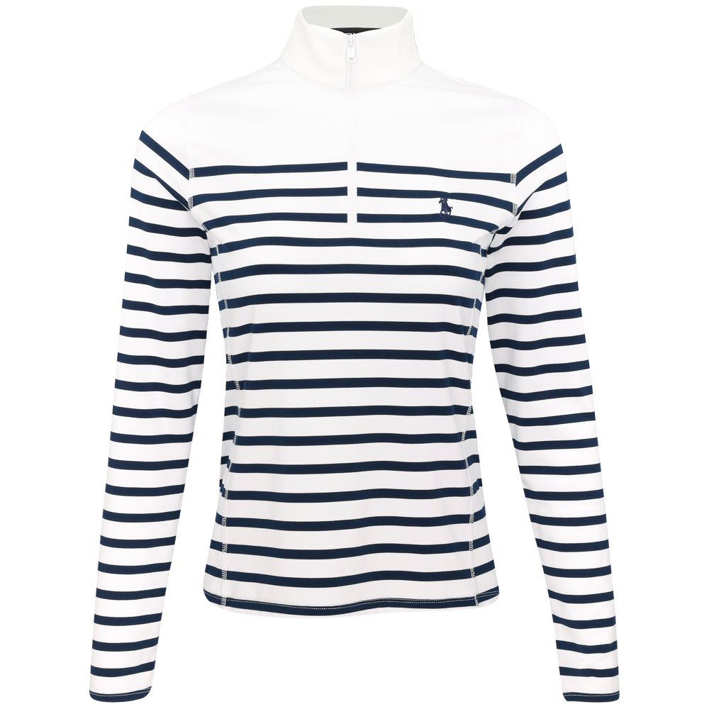 Women's Stripe 1/4 Zip Mid Layer