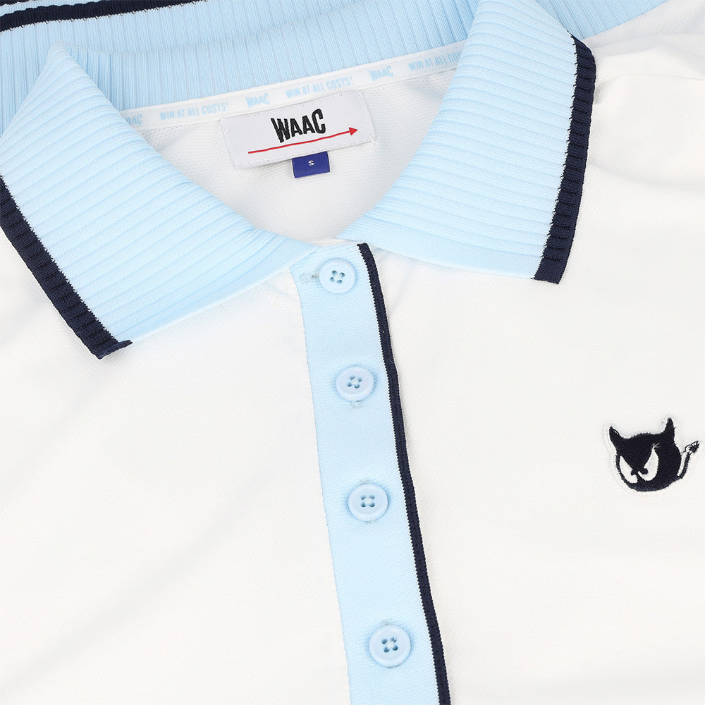 Women's Rib Collar Polo