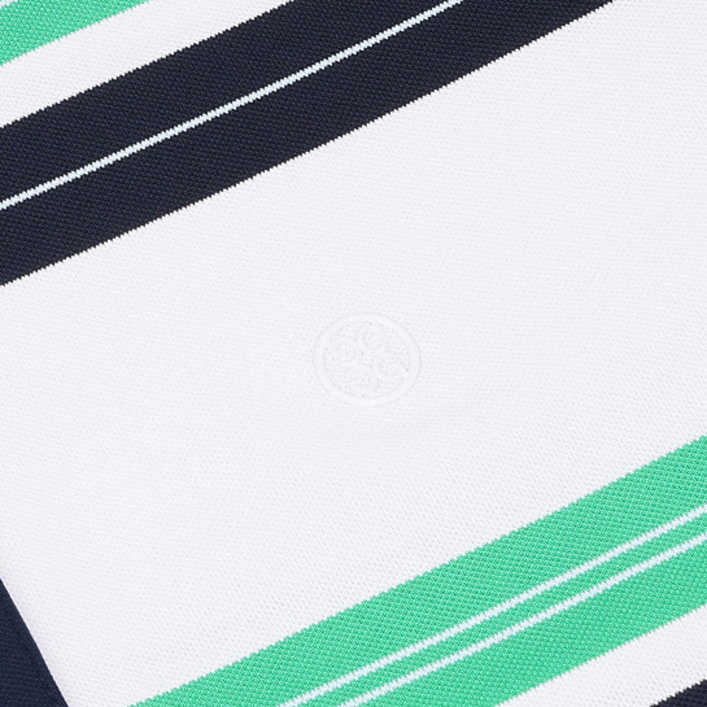Women's Engineered Stripe Tech Pique Polo