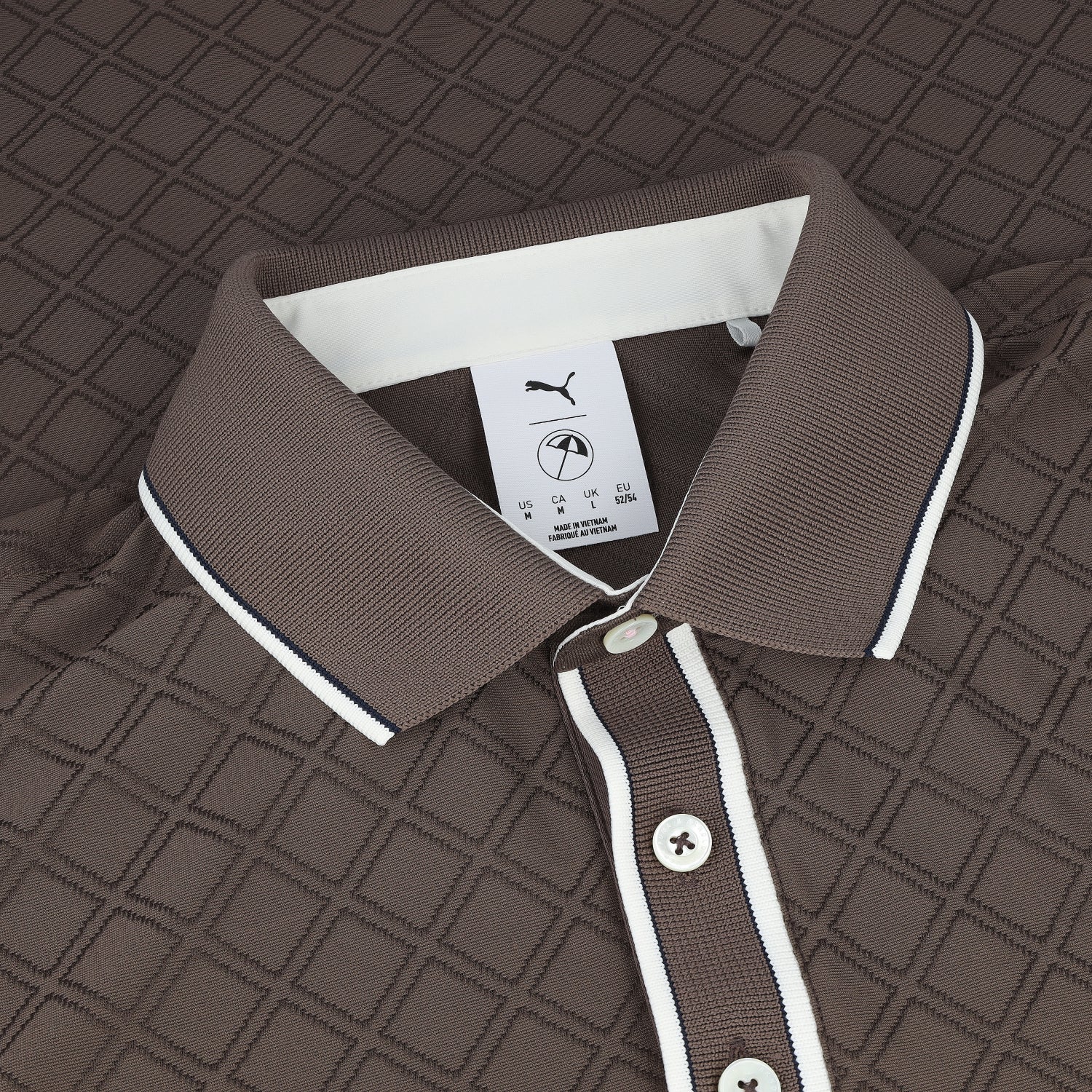 PUMA x Arnold Palmer Tipped Jacquard Polo