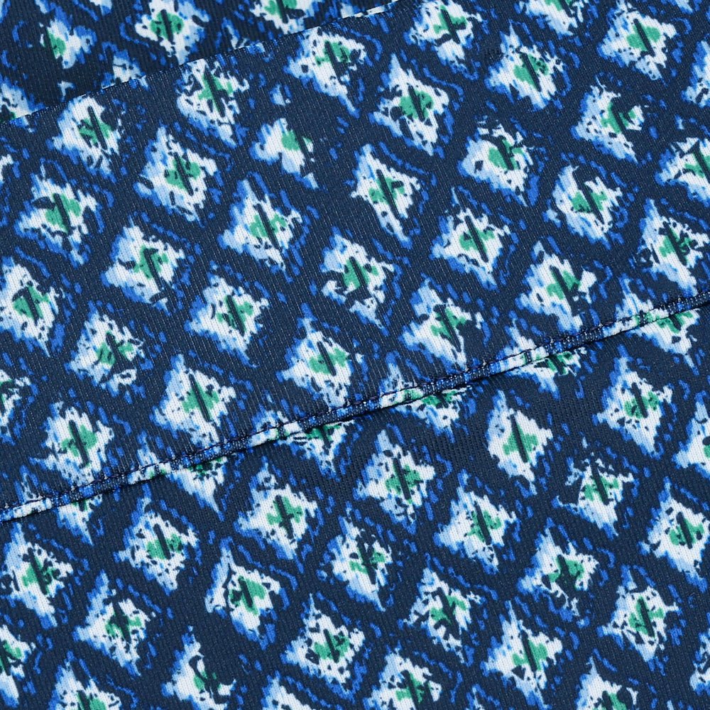 Women's Crown Sport Ocean Ikat Alice Petal Hem Skort - Fairway Styles