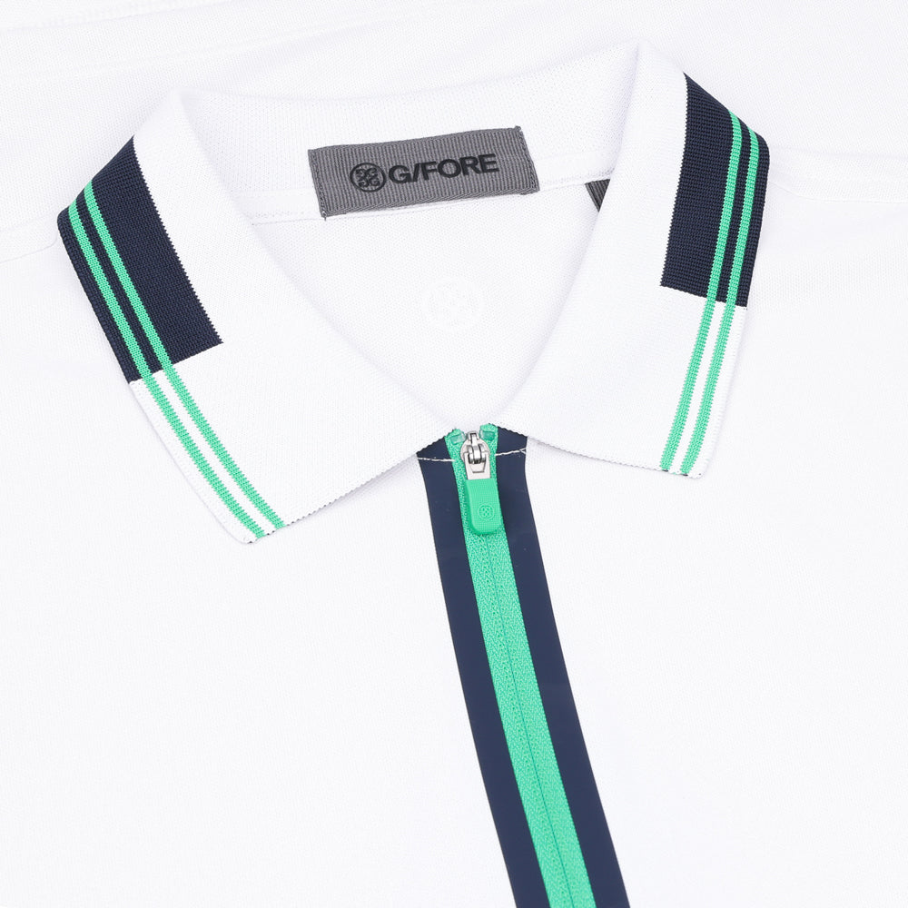 Women's Contrast Tech Pique Sleeveless Polo