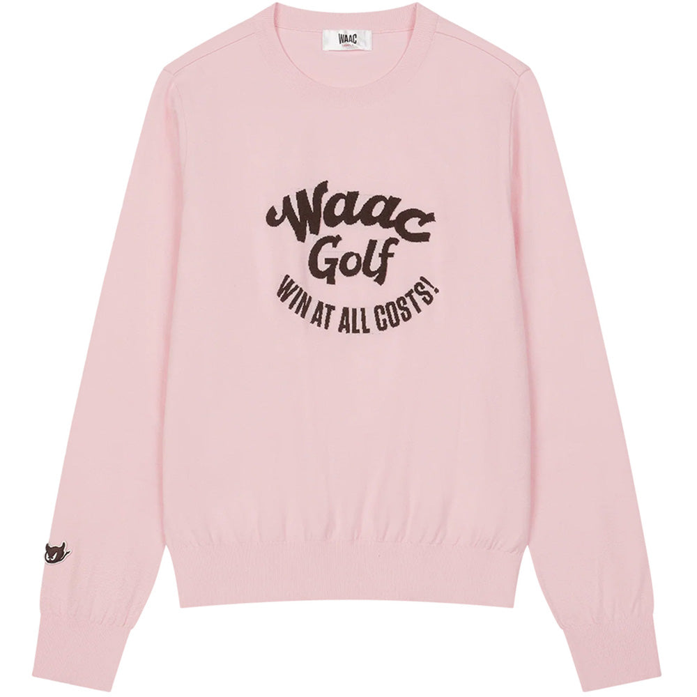 Women's Slogan Crewneck Sweater