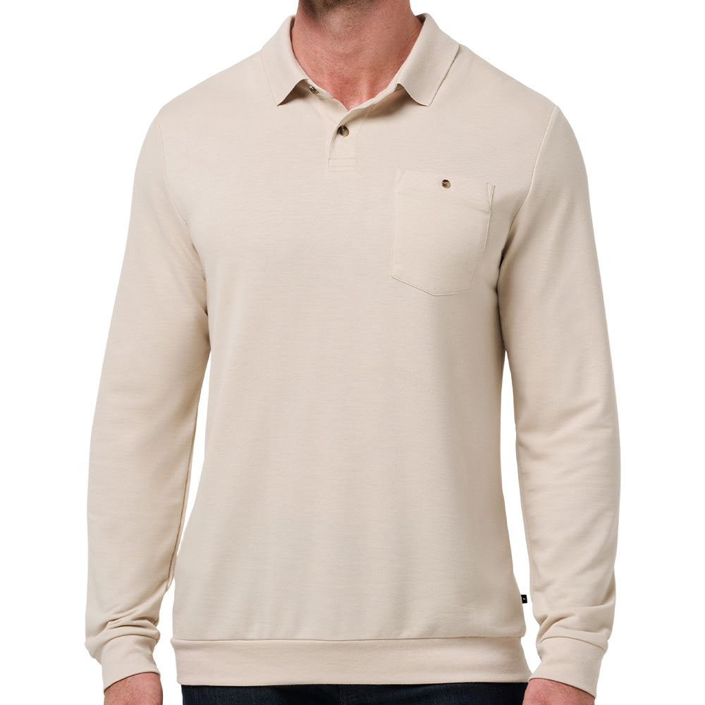 December First Long Sleeve Polo